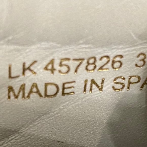 SAINT LAURENT LOVE SNEAKERS SIZE 38 - Picture 5 of 5